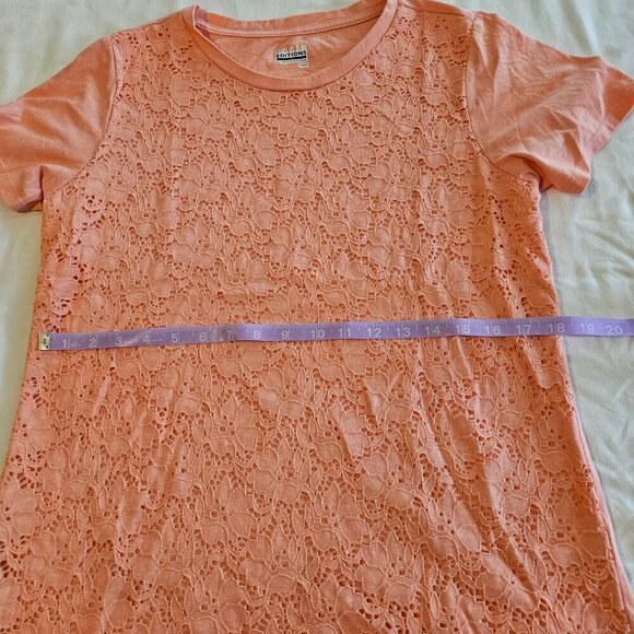 Basic Editions Orange Top - Picture 3 of 6